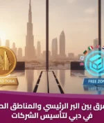 الفرق بين البر الرئيسي والمناطق الحرة في دبي لتأسيس الشركات