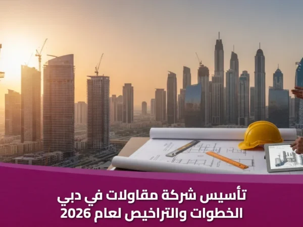 تأسيس شركة مقاولات في دبي: الخطوات والتراخيص لعام 2026